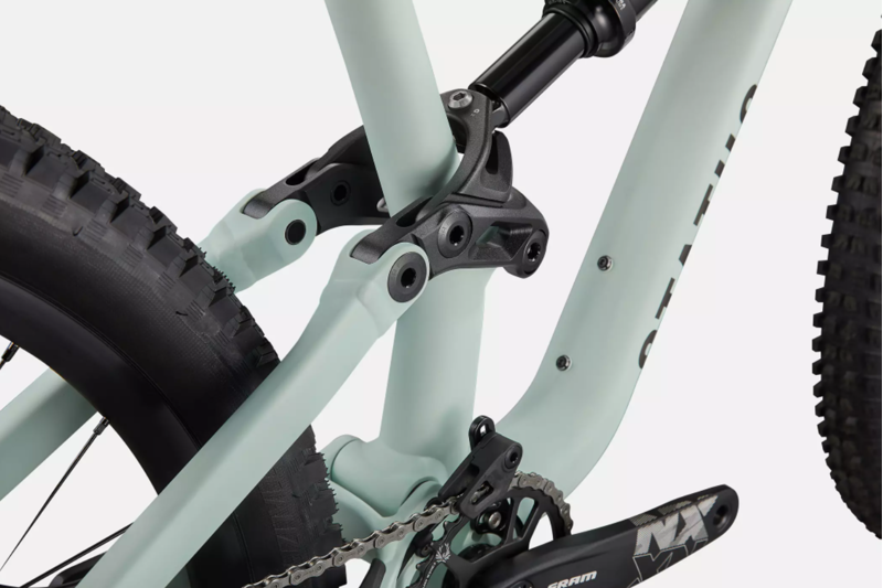 Specialized Status 160 Full Suspension Mountain Bike 2023 in White Sage-2